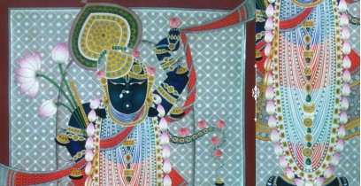 Pichwai Painting ~  Srinath ji ~ { 3X5 Feet }